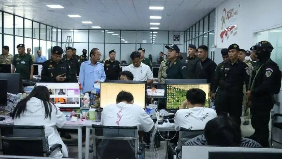 Đấu tranh chống lại tội phạm lừa đảo ở Campuchia